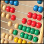 Financial - image of an abacus