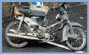 An old motor bike