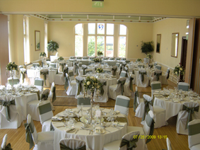 Image of a Wedding Reception at the Lesser Hall