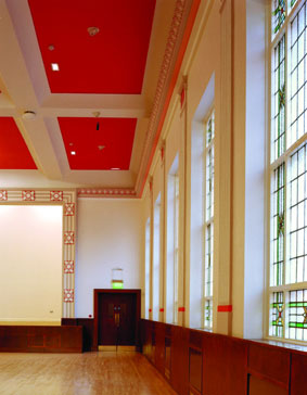 The Jubilee Hall facing the stage