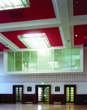 The Jubilee Hall viewing the gallery